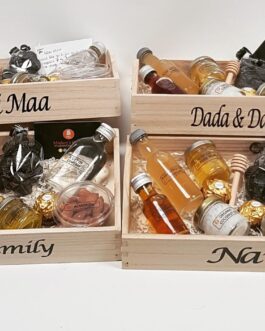 Sunnah Gift – Tray Personalised (honey,Black seed oil,coconut oil,olive oil etc)